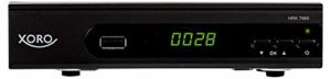 Bild des Produktes 'Xoro HRK 7660 HD Receiver für digitales Kabelfernsehen (HDMI, SCART, USB 2.0, LAN, PVR Ready, Mediaplayer) schwarz'