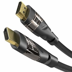 KabelDirekt – 4K HDMI Kabel – 2m (kompatibel mit HDMI 2.0a/b 2.0, 1.4a, 4K Ultra HD, 3D, Full HD, 1080p, HDR, ARC, Highspeed mit Ethernet, PS4, Xbox, HDTV) – PRO Series