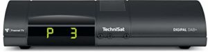 TechniSat DIGIPAL DAB+ - DVB-T2 Receiver mit DAB+ Radio (PVR Aufnahmefunktion, HDTV, kartenloses Irdeto-Zugangssystem für freenet TV, App-Steuerung, Smart TV, 12 Volt) anthrazit