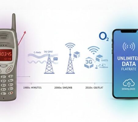 Mobilfunktarife im Wandel der Zeit